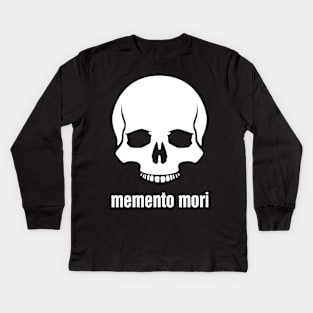 Memento Mori - Stoic Stoicism Kids Long Sleeve T-Shirt